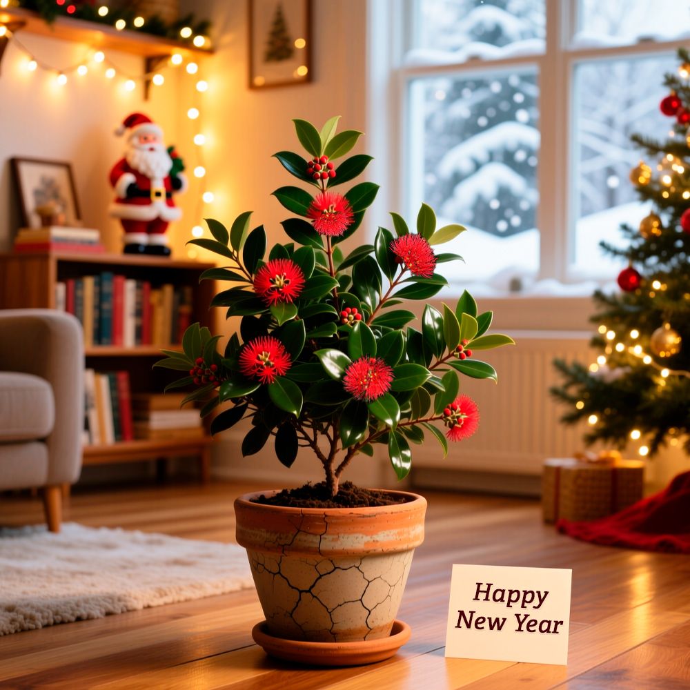 Новогоднее растение метросидерос